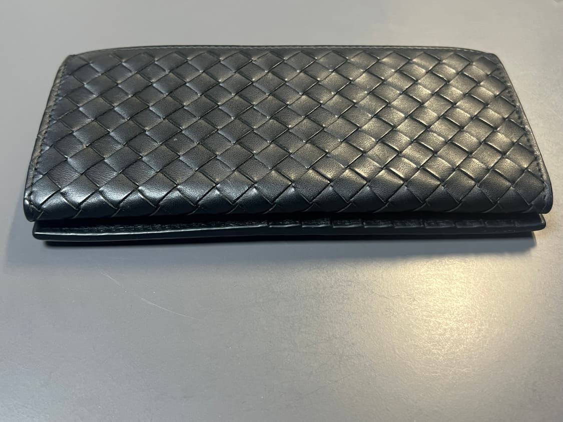 [상태좋음] 보테가베네타 장지갑 블랙 상품이미지5
