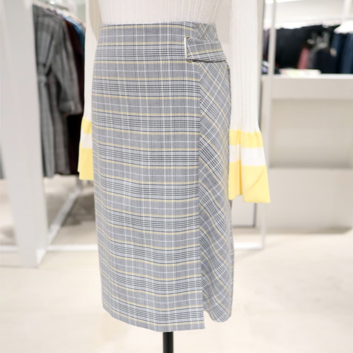 잇미샤(it michaa) 체크스커트 55 새상품 상품이미지2