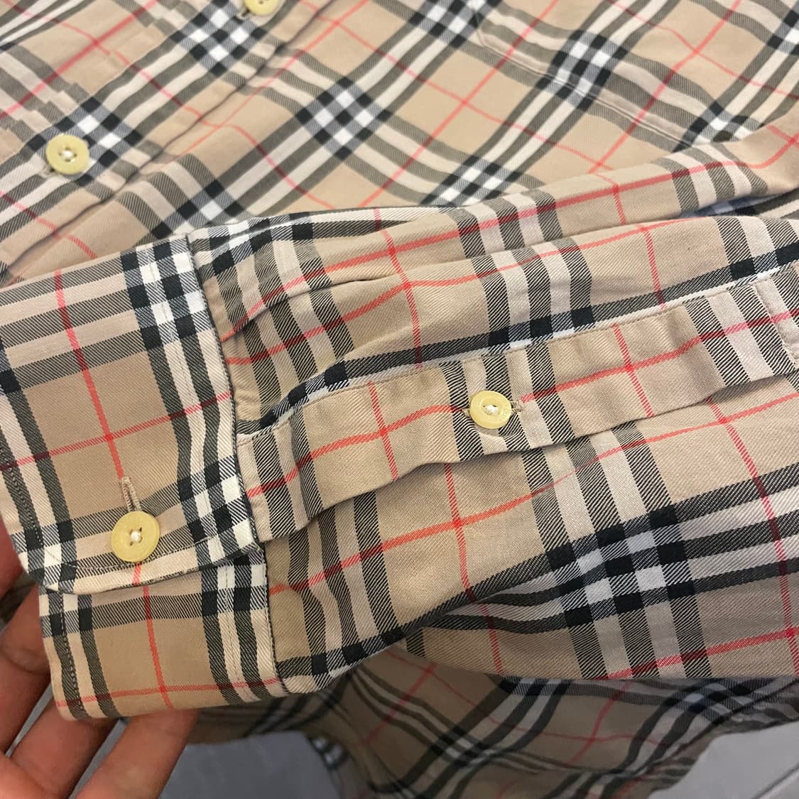 버버리 노바체크 셔츠 상품이미지3