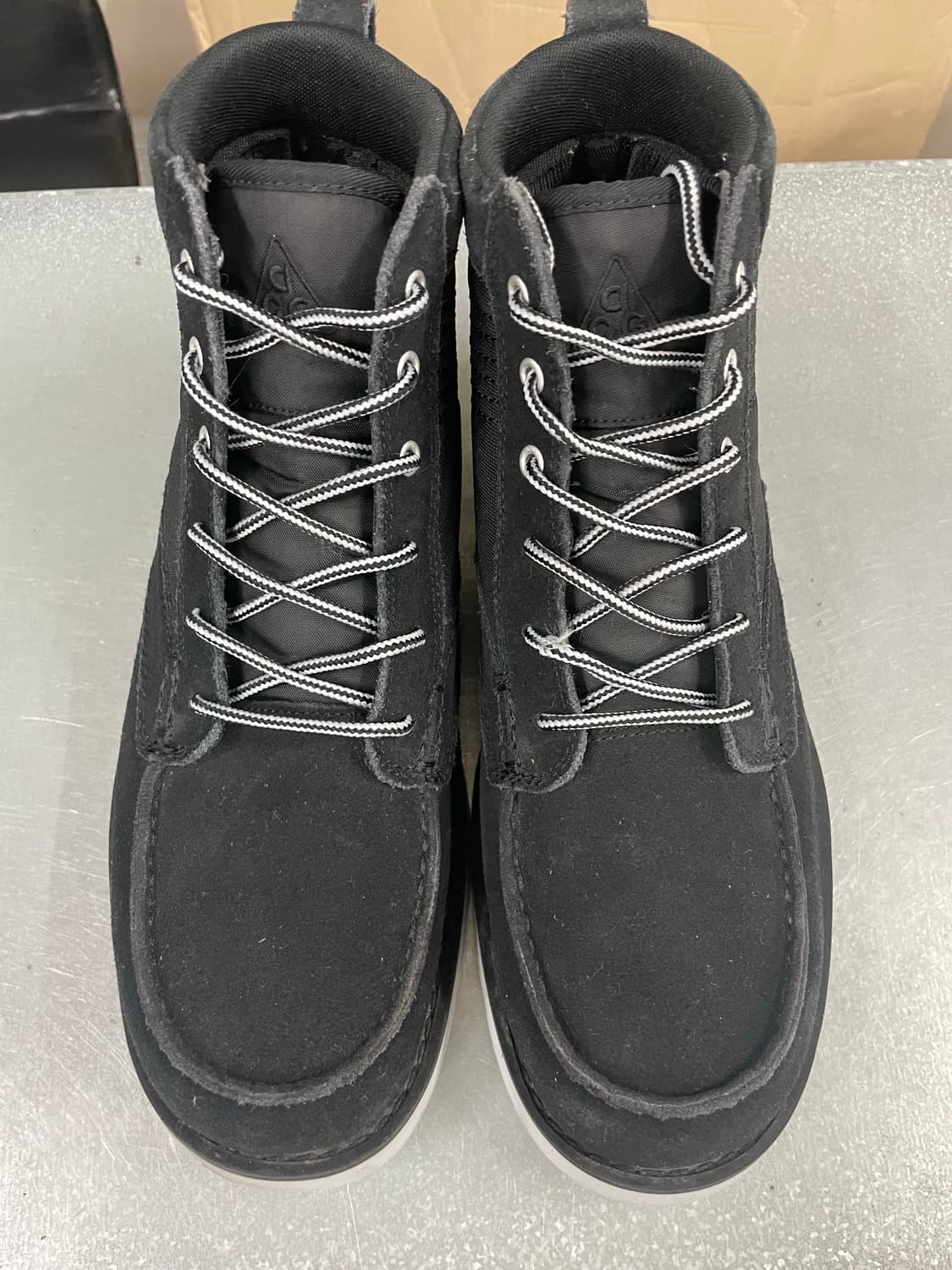 나이키 ACG 킹맨 레더 텍스타일 블랙 부츠 275 상품이미지5