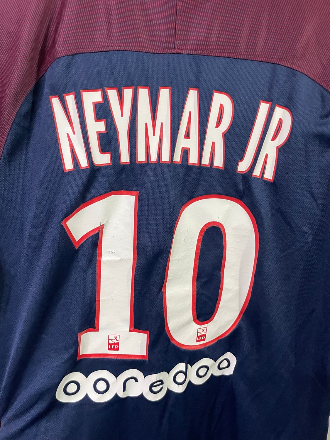 나이키 17-18 PSG 파리생제르망 No.10 네이마르 유니폼 해외 L 상품이미지7
