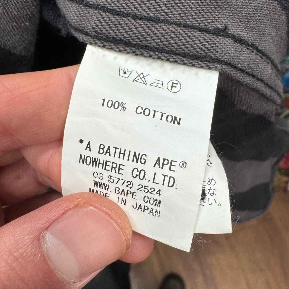 00s 베이프 버팔로 체크 하프 집업 워크 셔츠 그레이 블랙 상품이미지7