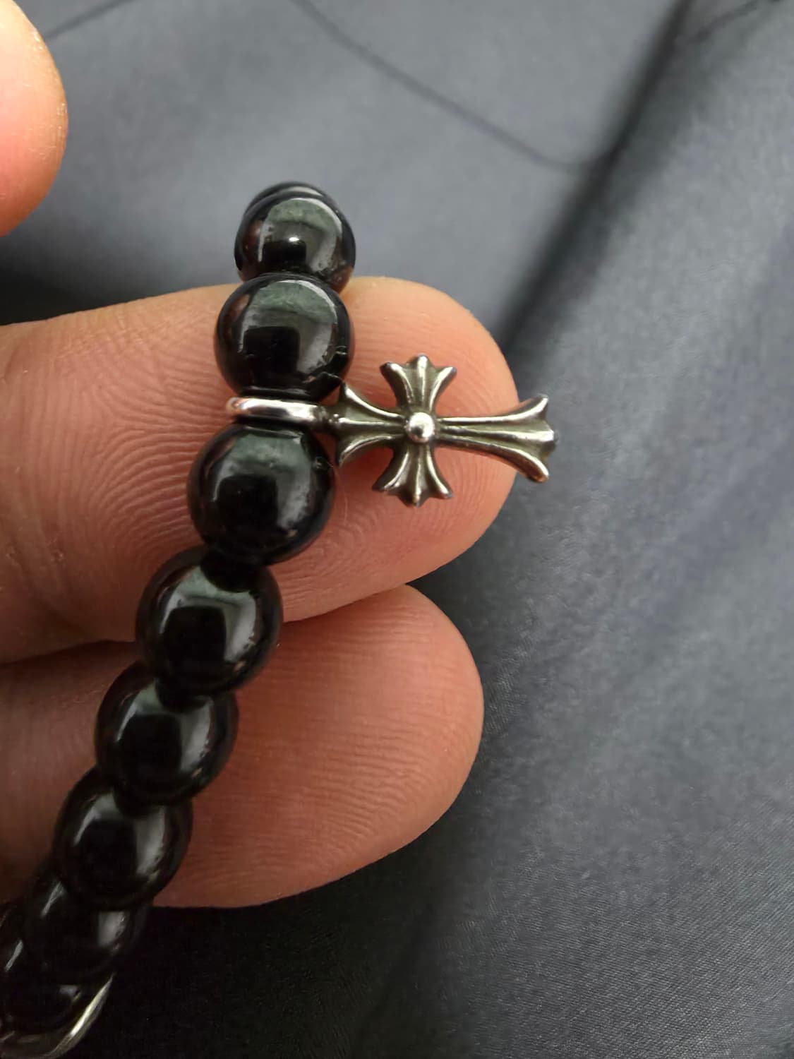 크롬하츠 크로스 스택비즈 팔찌 (브링s급) 상품이미지6