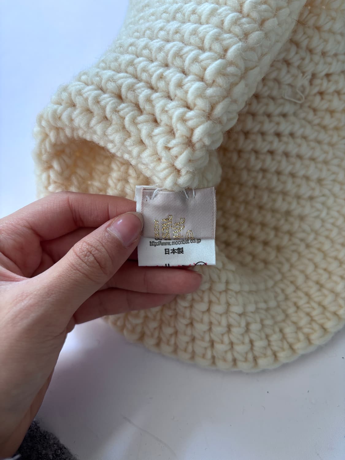 비비안웨스트우드 아이보리 울 버킷햇 상품이미지7