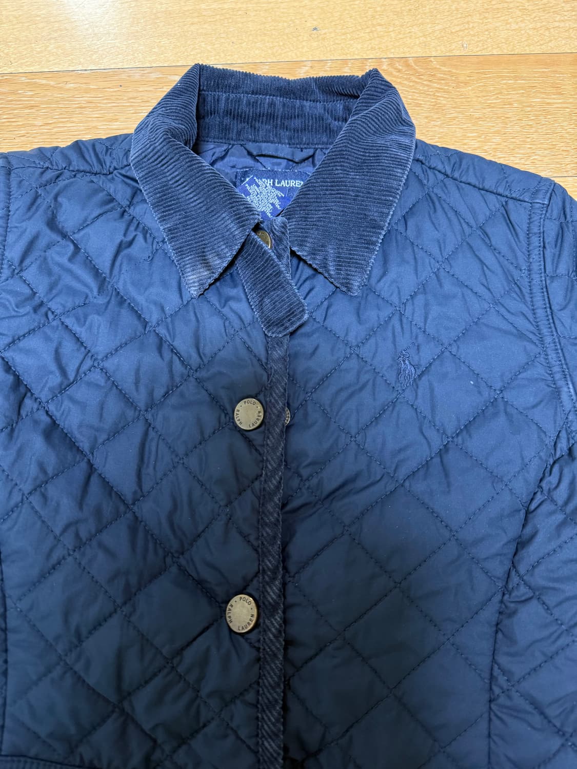 폴로 랄프로렌 키즈 퀼팅 자켓 네이비 S(7) 상품이미지2
