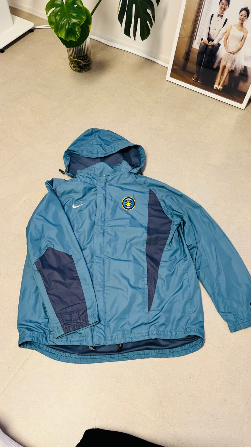2002 나이키 인터밀란 바람막이 자켓 실측 105 상품이미지1