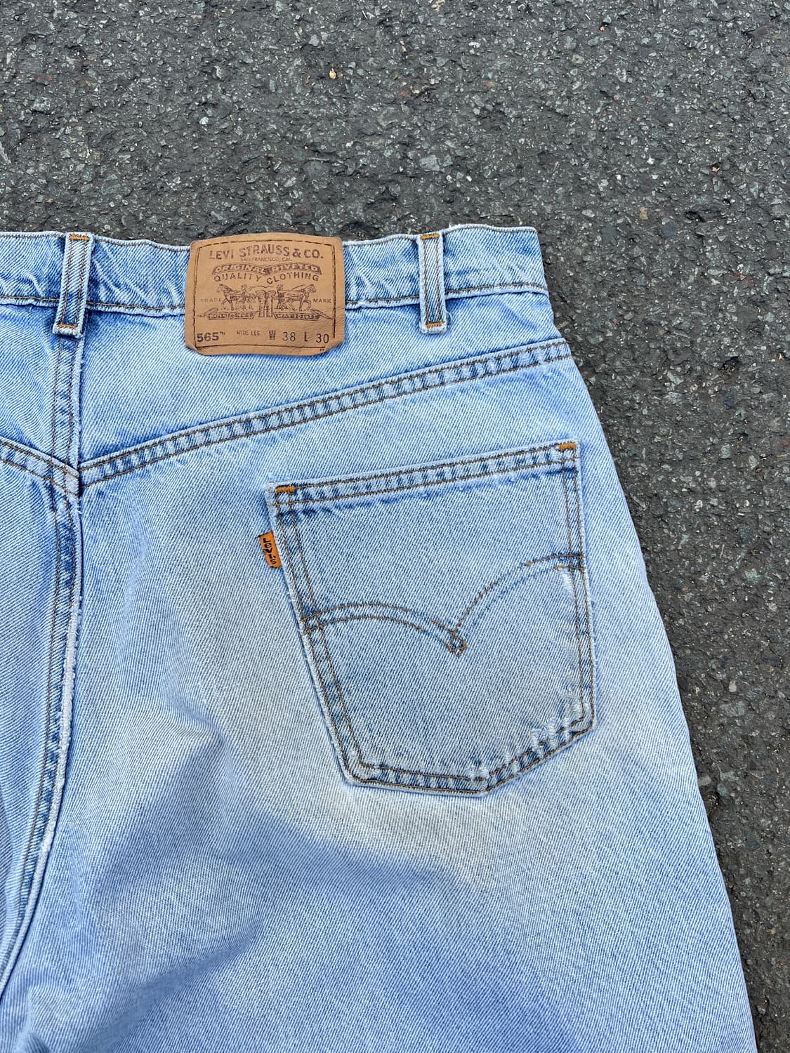 [38X30] 90s 리바이스 565 와이드 핏 상품이미지8