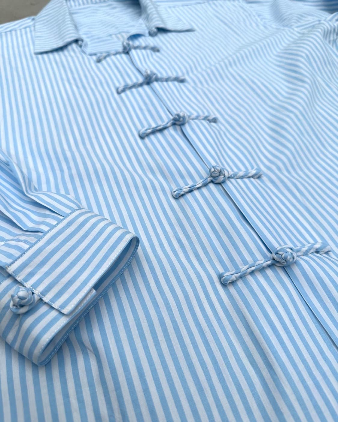 specthetics 차이나 스트라이프 셔츠 상품이미지2