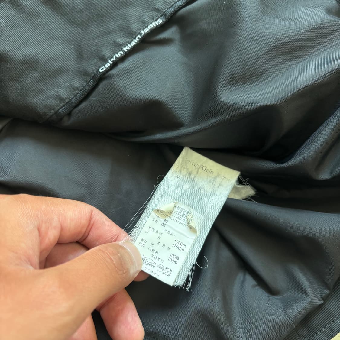 켈빈클라인 빈티지 3B 자켓 M 상품이미지7