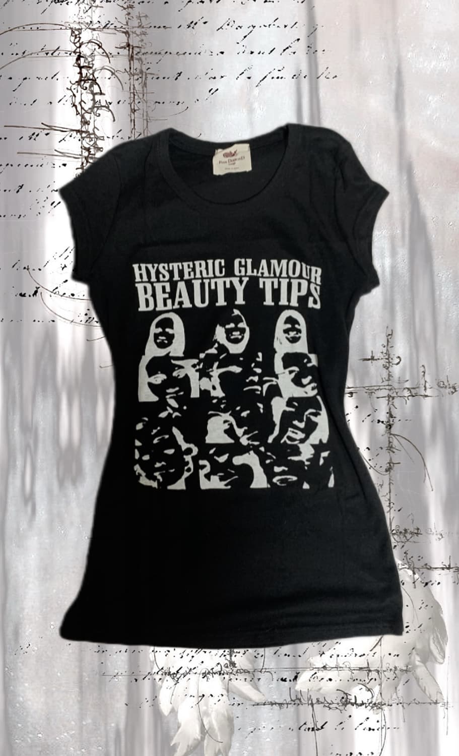Hysteric Glamour 히스테릭글래머 딱붙 반팔 탑 상품이미지1