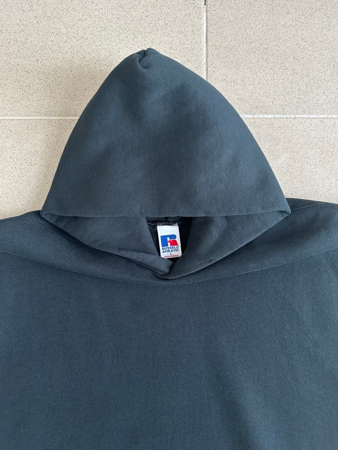 90s 빈티지 러셀 후드 블랙 L 상품이미지3