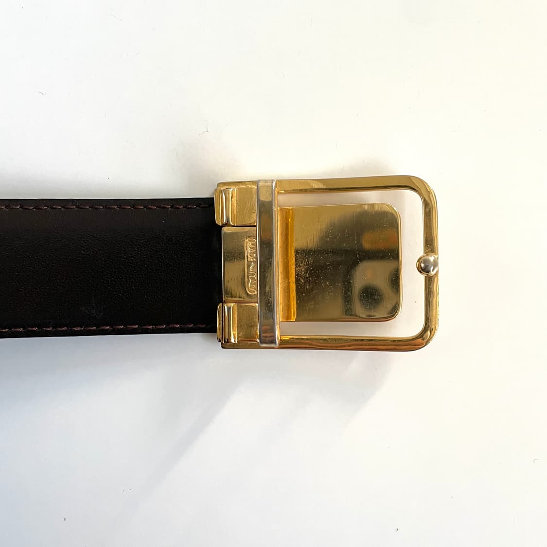 셀린느 로고 금장 벨트 상품이미지4