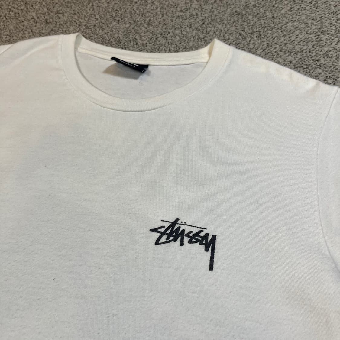 STÜSSY 빅로고 반팔 티셔츠 상품이미지5