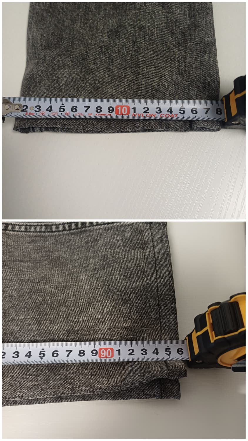 리바이스 502 테이퍼핏 (그레이/차콜) 34x32 [기장수선] 상품이미지7