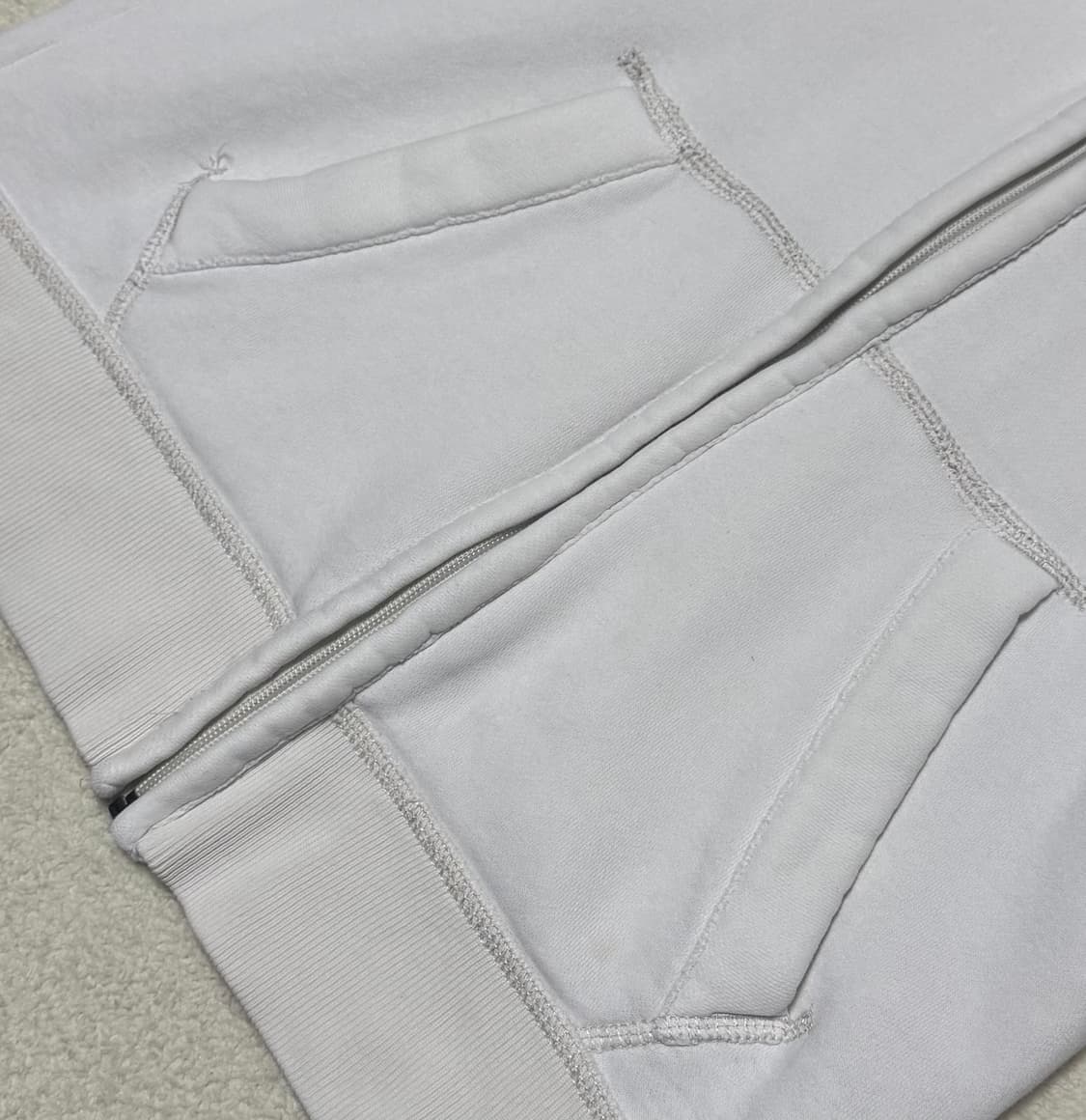 아베크롬비 화이트 후드집업 상품이미지4