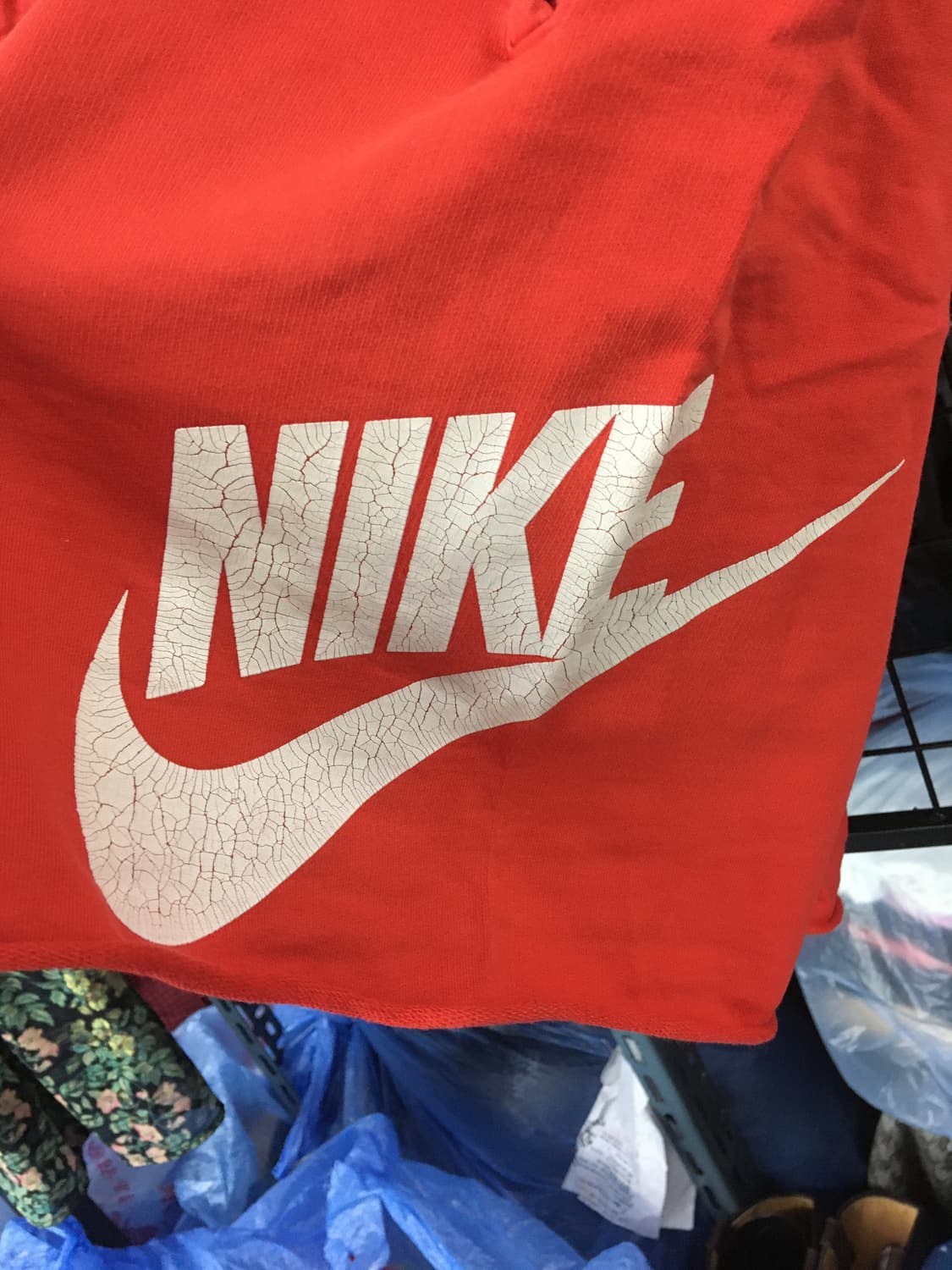 [1] NIKE Red Training Pants (L) size 상품이미지4
