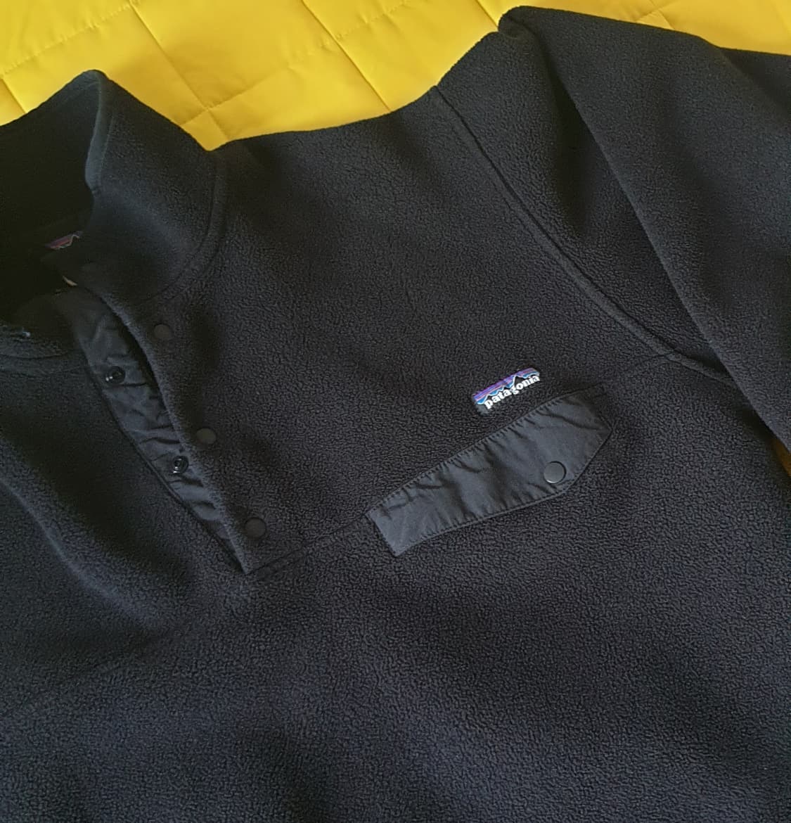 파타고니아 헤비웨이트 신칠라 풀오버 스웨터 블랙 M 상품이미지4