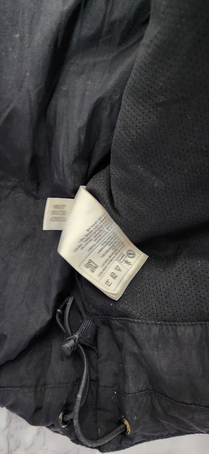 아디다스 삼선 블랙 푸퍼 패딩 자켓 브라운 카라 y2k 상품이미지9