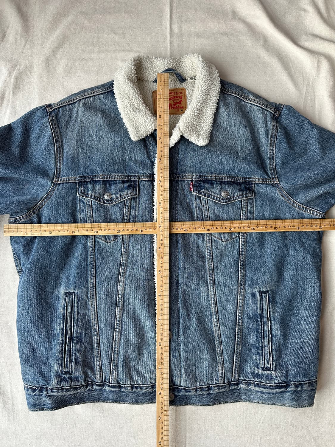 리바이스 쉐르파 트러커 데님자켓 XL 상품이미지10