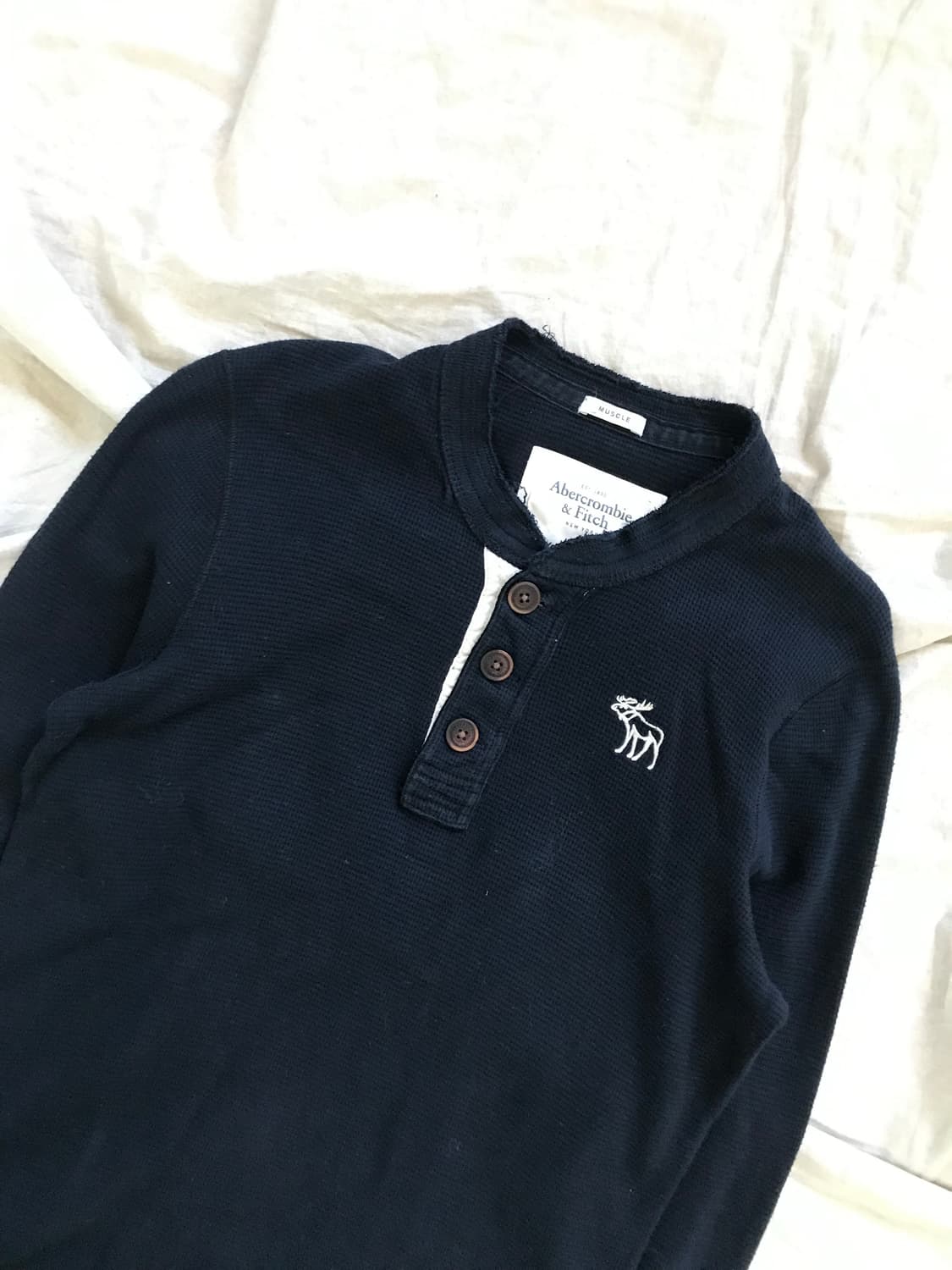 아베크롬비 산양로고 헨리넥 롱슬리브티 상품이미지6