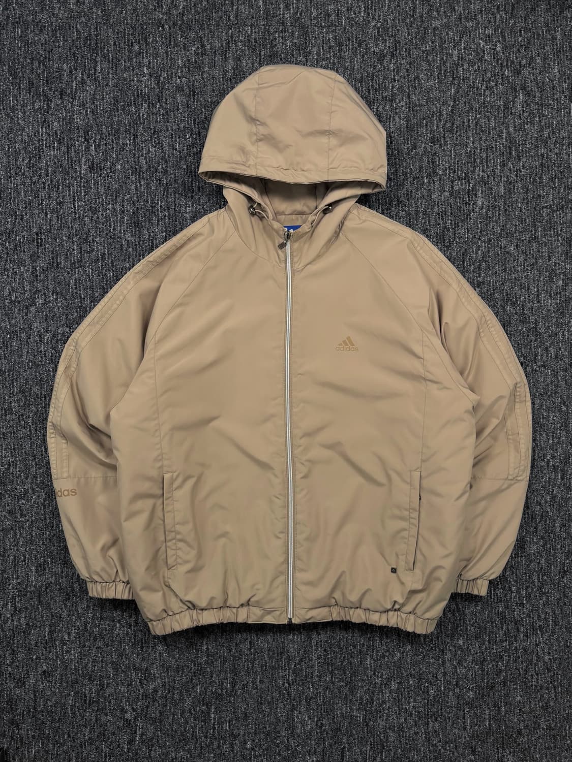 아디다스 베이지 올드스쿨 바람막이 자켓 상품이미지2