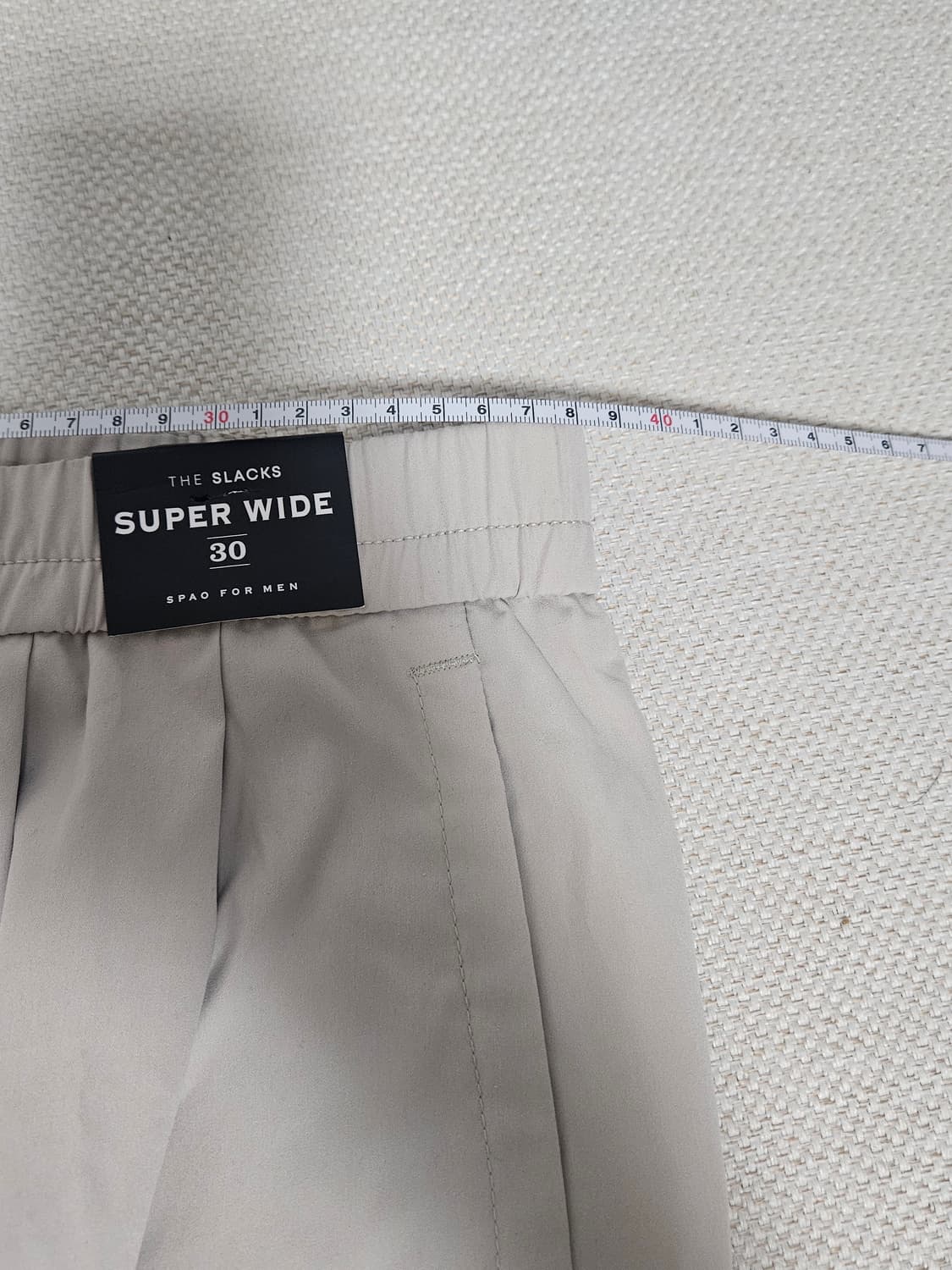 (새상품)스파오 슈퍼와이드 나일론 카고팬츠 상품이미지4