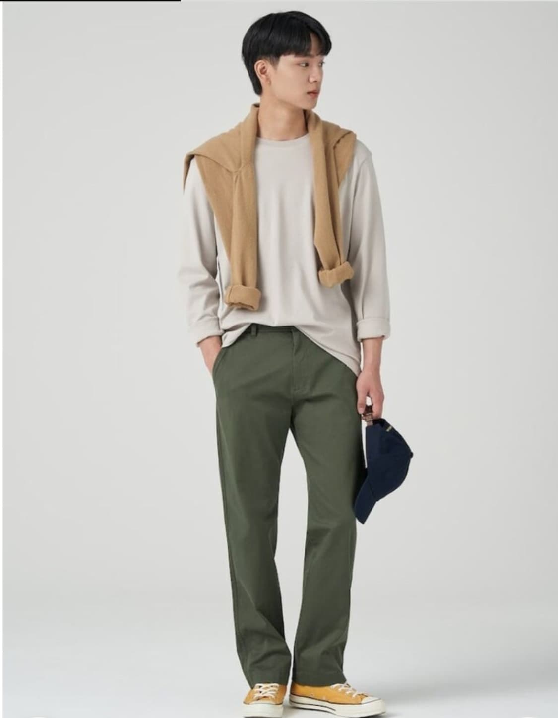 빈폴 도비 레귤러핏 면바지 팬츠 남성36 상품이미지7