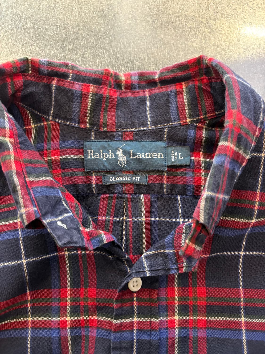 폴로 랄프로렌 체크 셔츠 상품이미지3