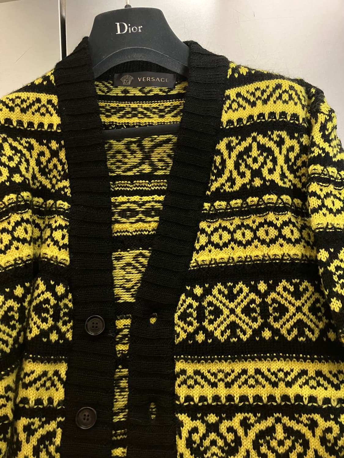 베르사체 자카드 가디건 상품이미지6