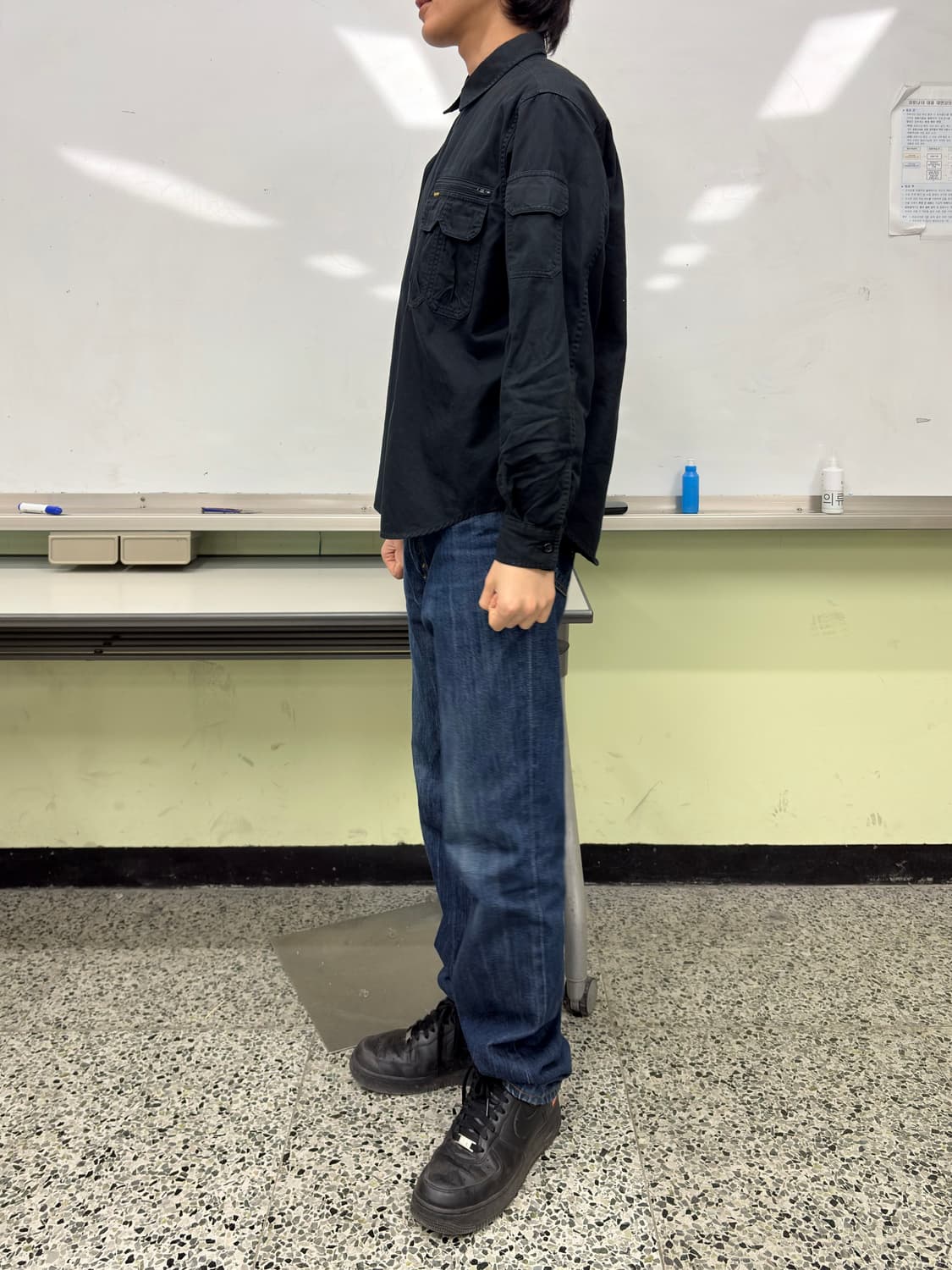 급처)슈프림 워크셔츠 m 상품이미지3