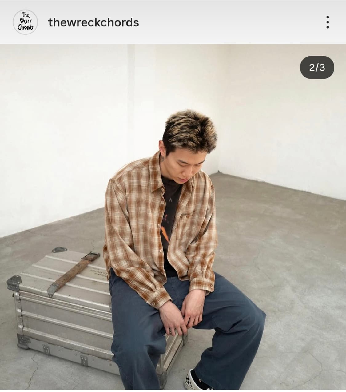 (새상품) 더 뤡코즈  브라운 셔츠 1사이즈 상품이미지1