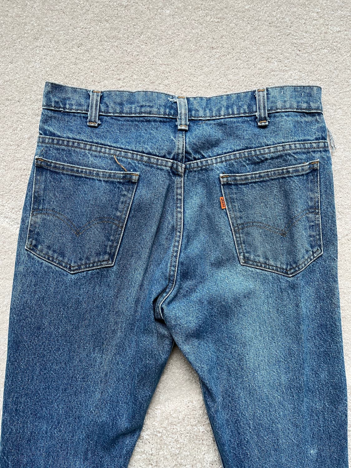 80s 오렌지탭 리바이스 646 벨바텀 (31-32) 상품이미지9