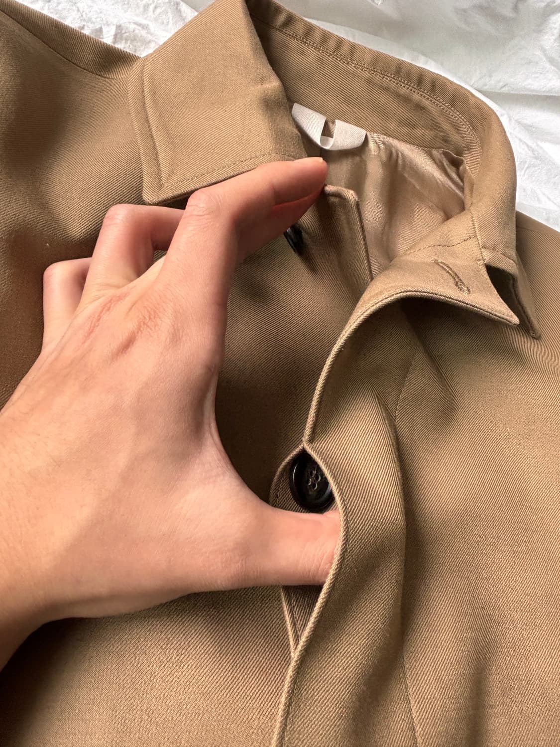 이탈리아 Beste 원단, 북유럽 감성의 완성 — ARKET 코트 상품이미지10