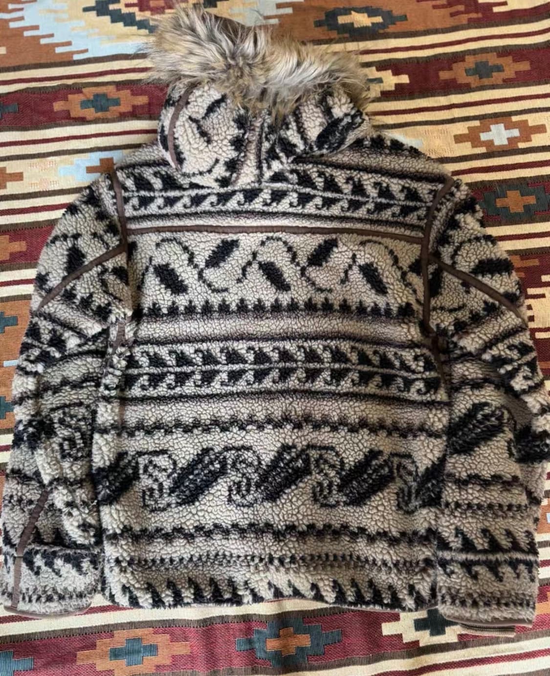 rrl 웨스턴 후리스 파카 L 상품이미지3