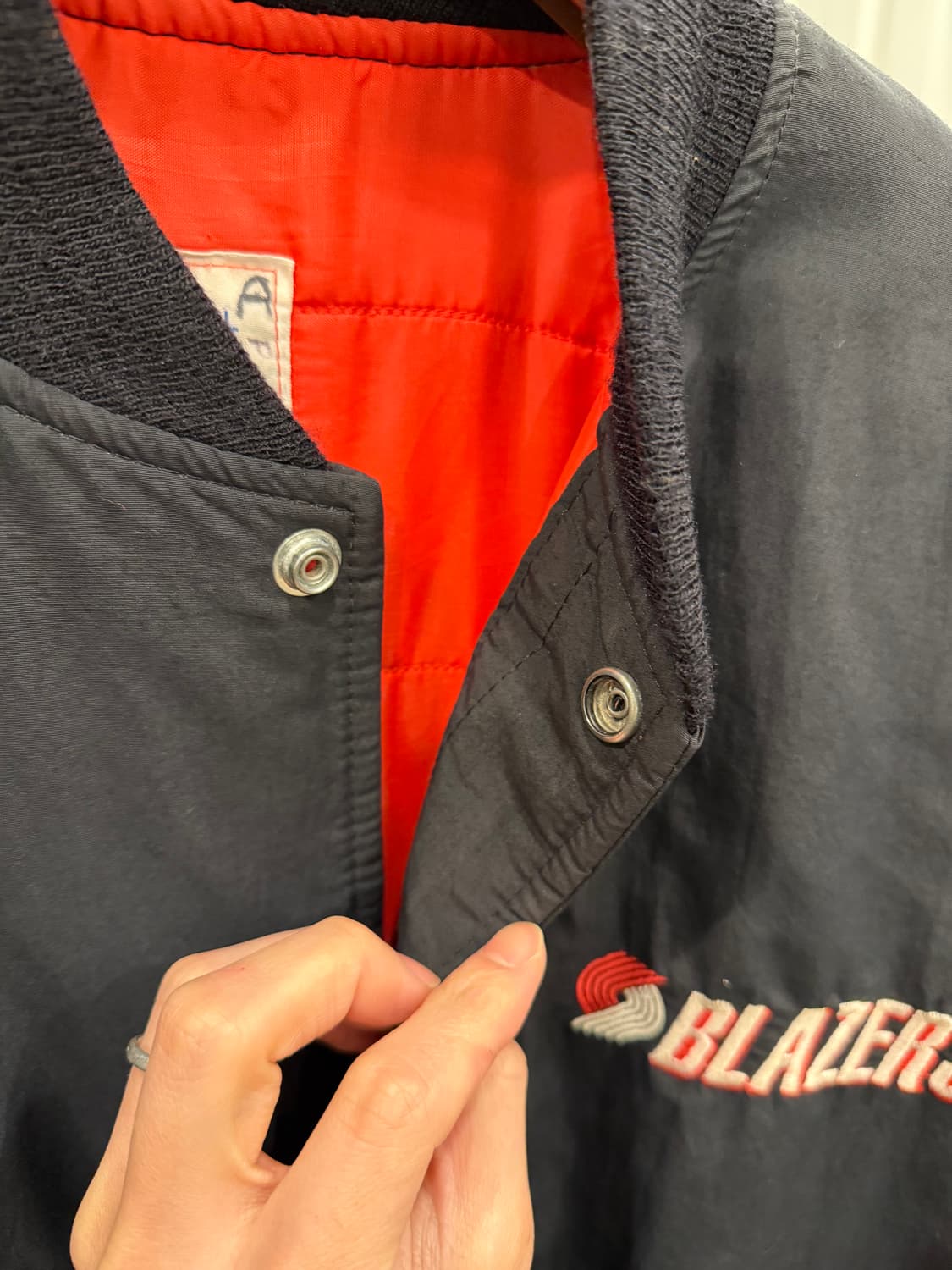 90s Starter 스타터 NBA 오피셜 스타디움 자켓 (USA) 상품이미지3