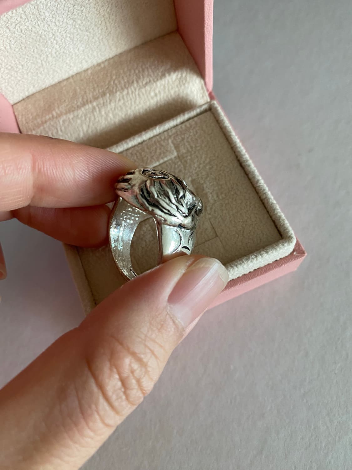 빈티지 스컬 해골반지  상품이미지4