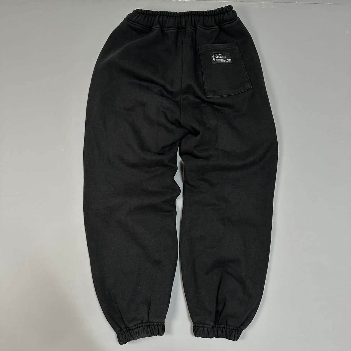 배드블러드 오버핏 조거팬츠 블랙 S [020906] 상품이미지6