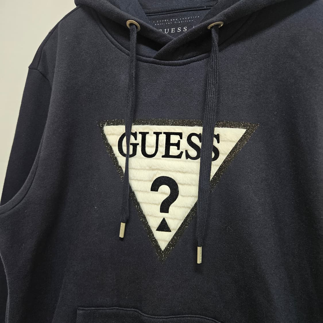 게스 빅로고 후드 티셔추 XL 상품이미지2