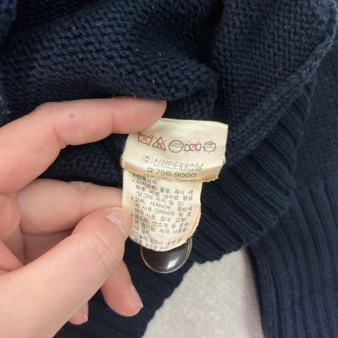 100 폴로랄프로렌 90s 코튼 니트 가디건 상품이미지6