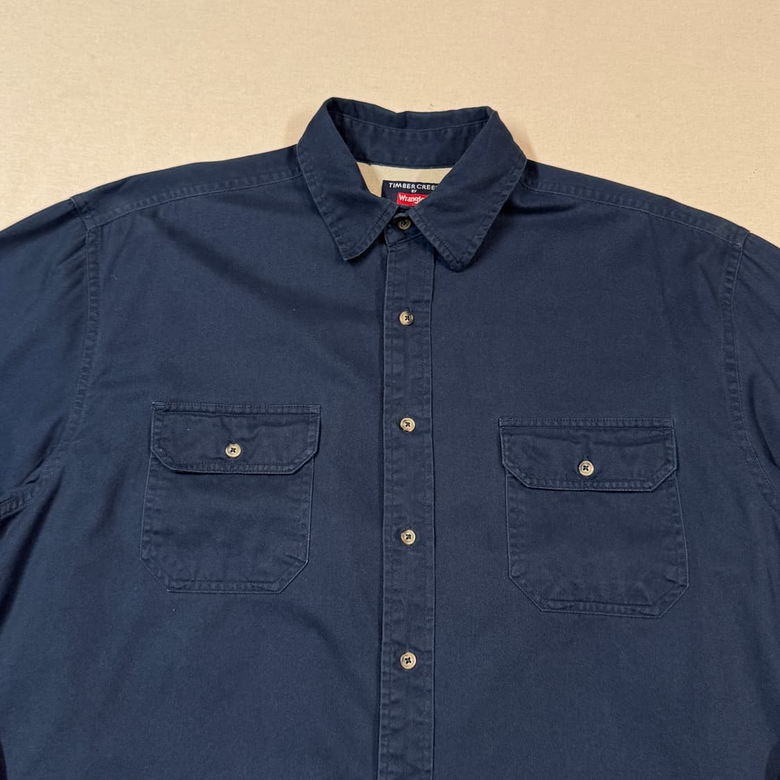 L) Wrangler 랭글러 투포켓 워크웨어 코튼 셔츠 W10 상품이미지3