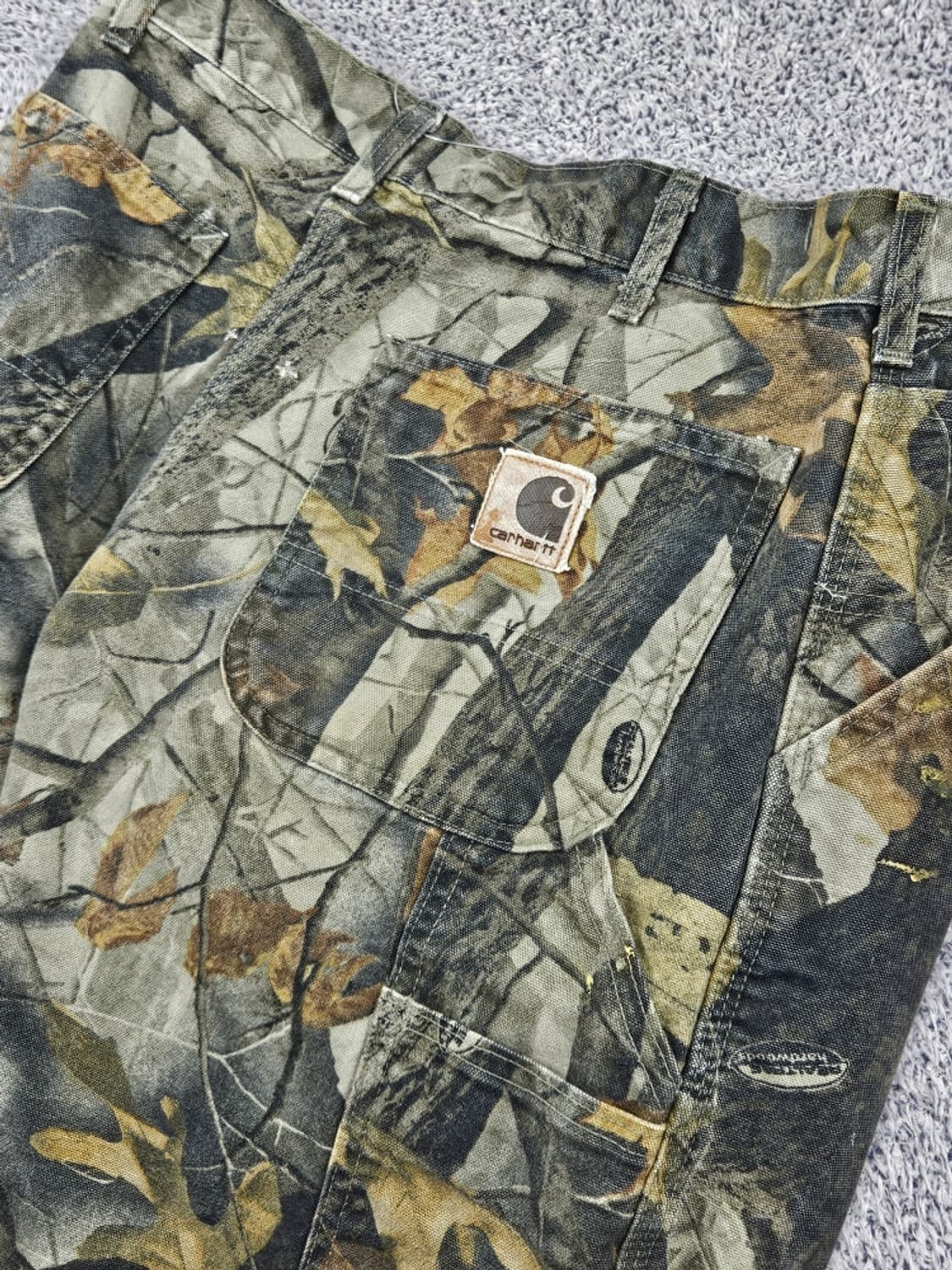 USA칼하트 리얼트리 덕캔버스  카펜터 워크팬츠 (34X30)/11729 상품이미지8