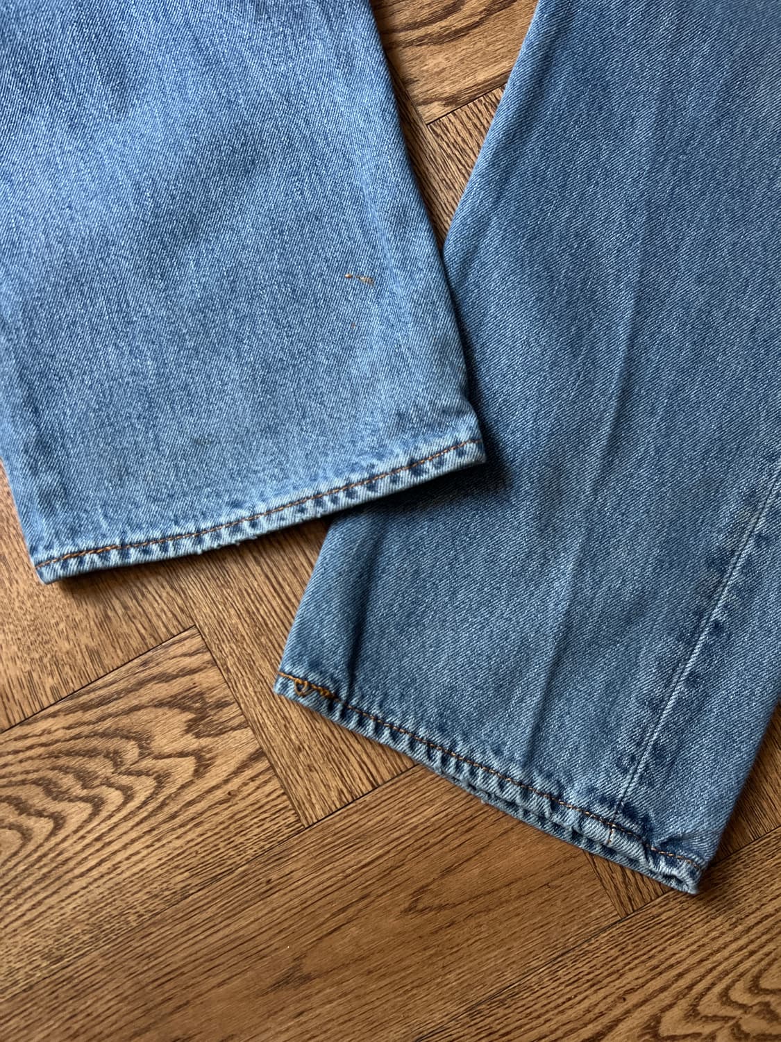 [34]리바이스 501 미디엄블루 스트레이트 데님 팬츠 상품이미지6