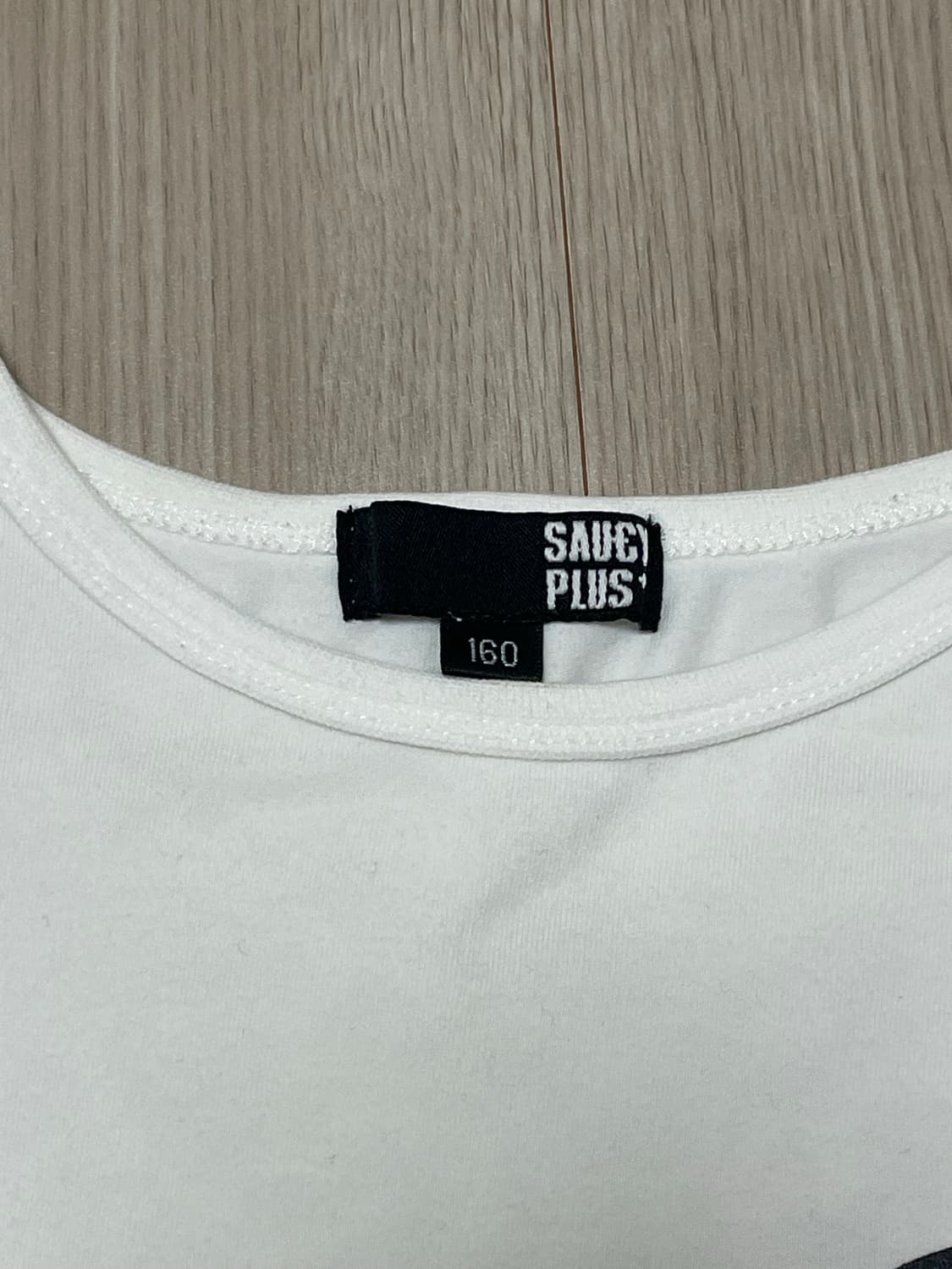 빈티지 Saucy plus 레오파드 슬리브리스 긴팔 상품이미지5