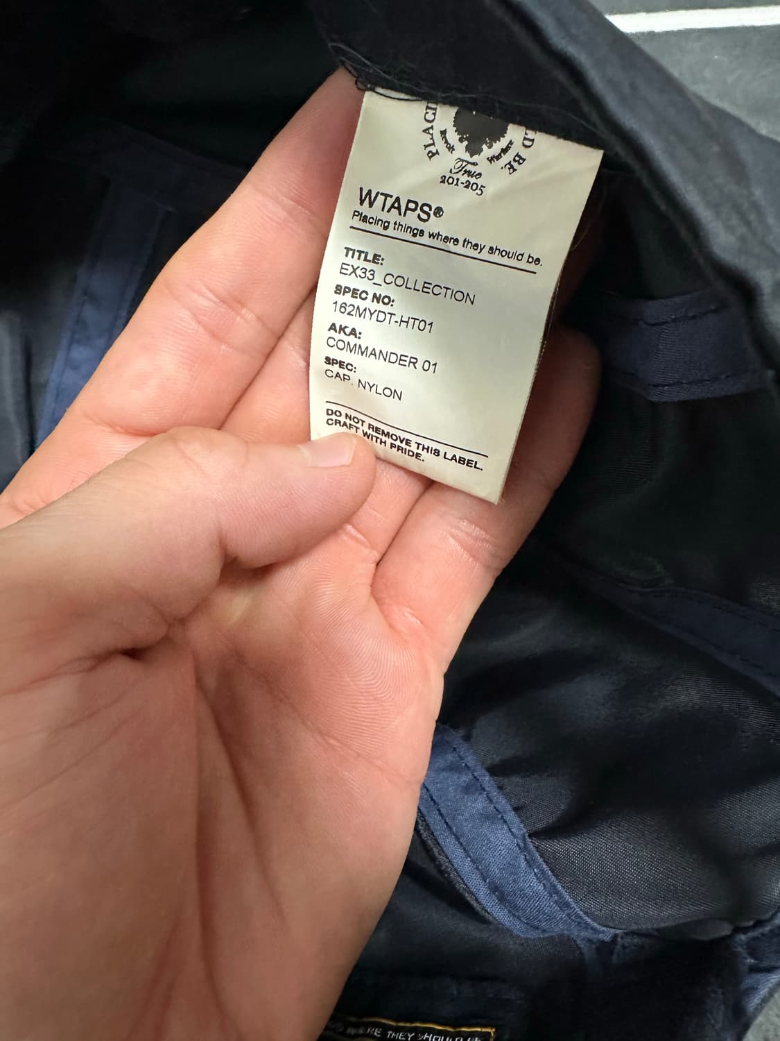 더블탭스 wtaps 16 커맨더 블랙 상품이미지2