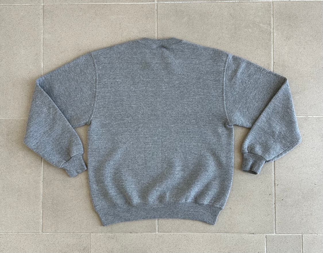 90s 빈티지 러셀 스웻셔츠 그레이 M USA 상품이미지2
