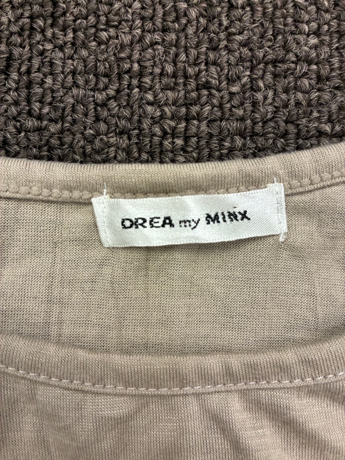 M)DREA my MINX 빈티지 여성 레이스 디테일 레이어드 나시 상품이미지4