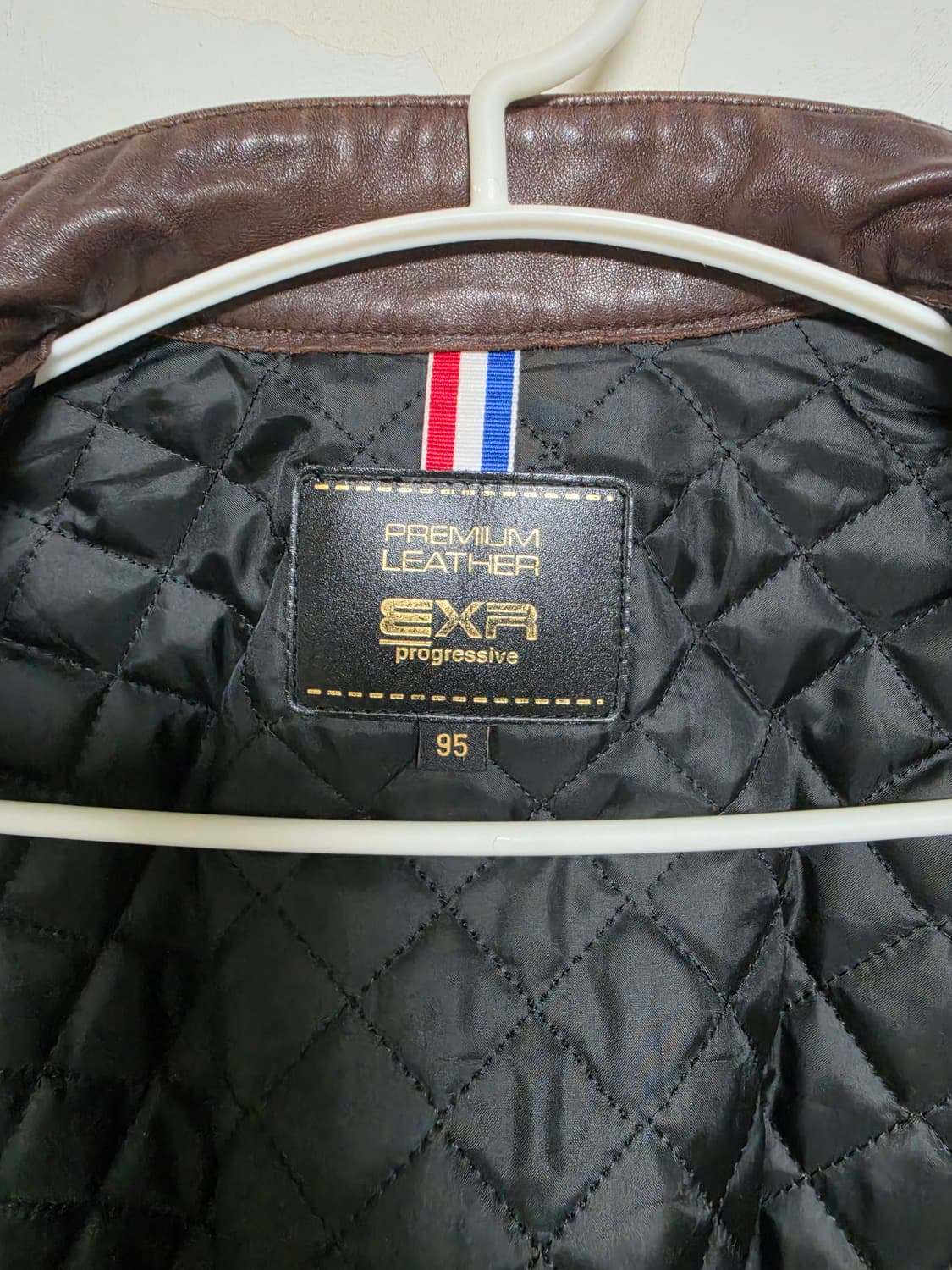 EXR AERORACING 브라운 양가죽 자켓 95 상품이미지7