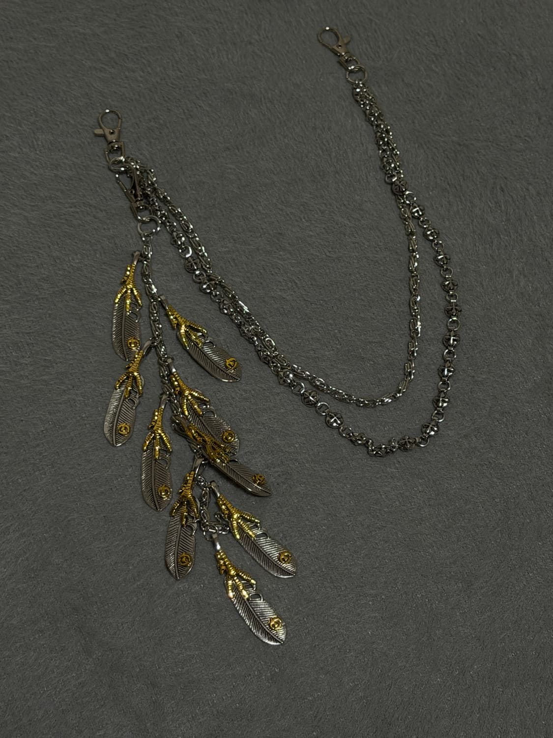 🔥잔여수량 마지막 한개🔥 feather chian 상품이미지1