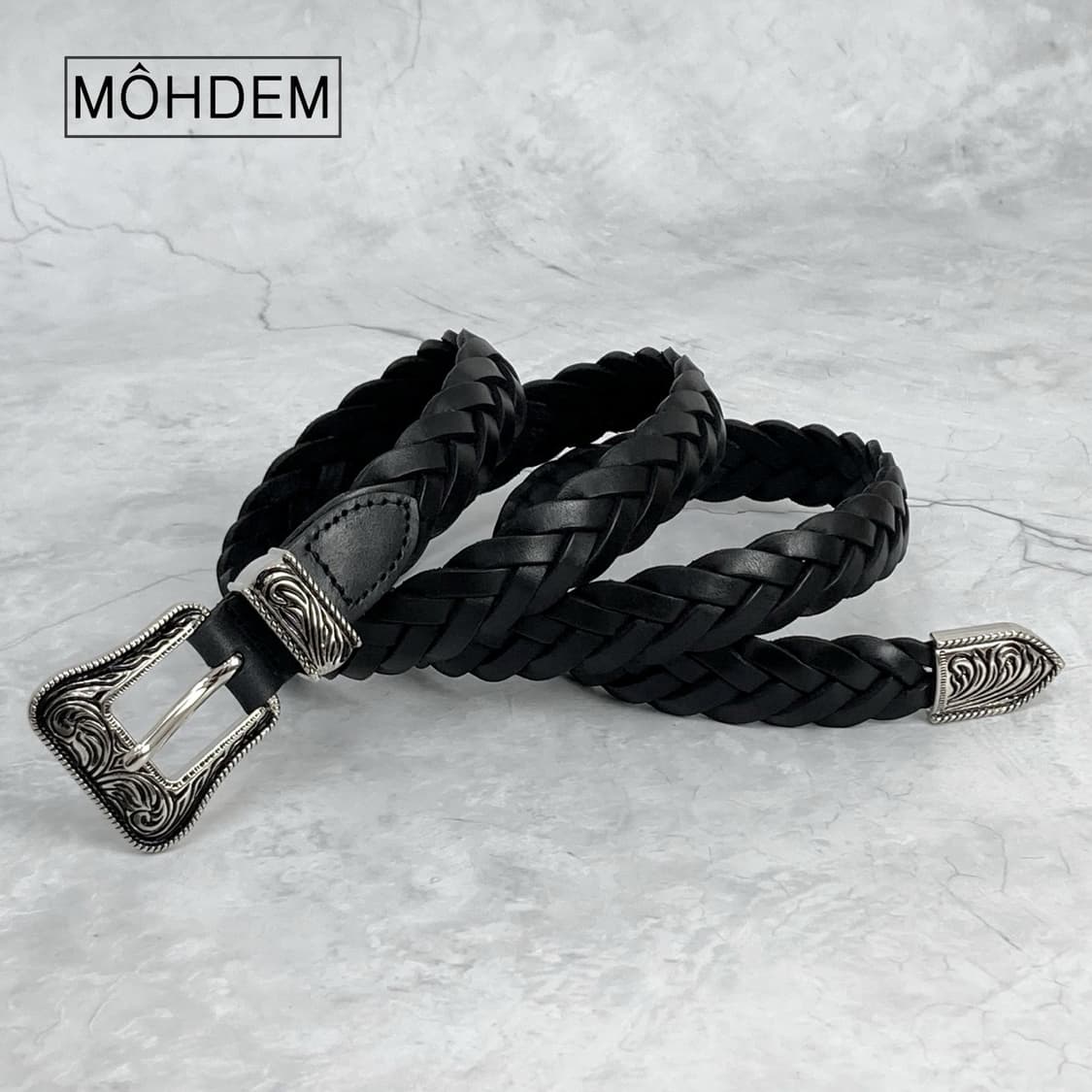 [Unisex] 위빙 로랑 이태리 소가죽 벨트 상품이미지7
