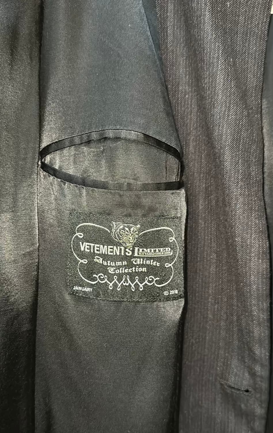 [S] 베트멍 인사이드 아웃 블레이저 상품이미지5